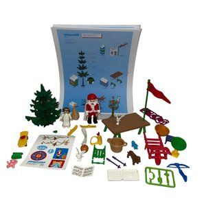 Vintage Playmobil 3976 1998 Geobra Christmas Advent Calendar Holiday Santa